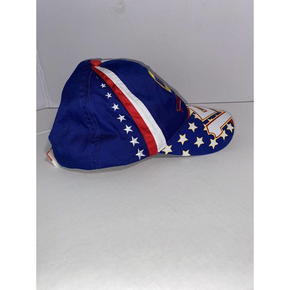 Napa Racing #15 Michael Waltrip Nascar Hat Cap Red White Blue Flag Strapback. - Picture 4 of 8